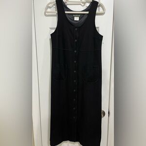 Harvé Benard black wool dress- Size 4P